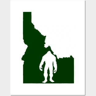 Idaho Bigfoot Posters and Art